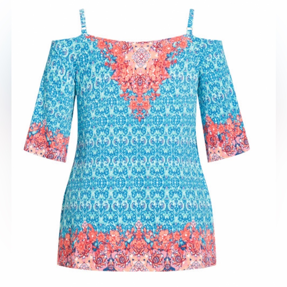 NWT Avenue Cold Shoulder Women’s Top size 16 & 32